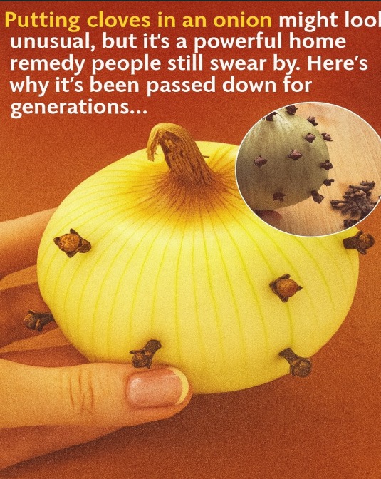 Why Some Families Place Cloves in an Onion: A Look at This Traditional Practice