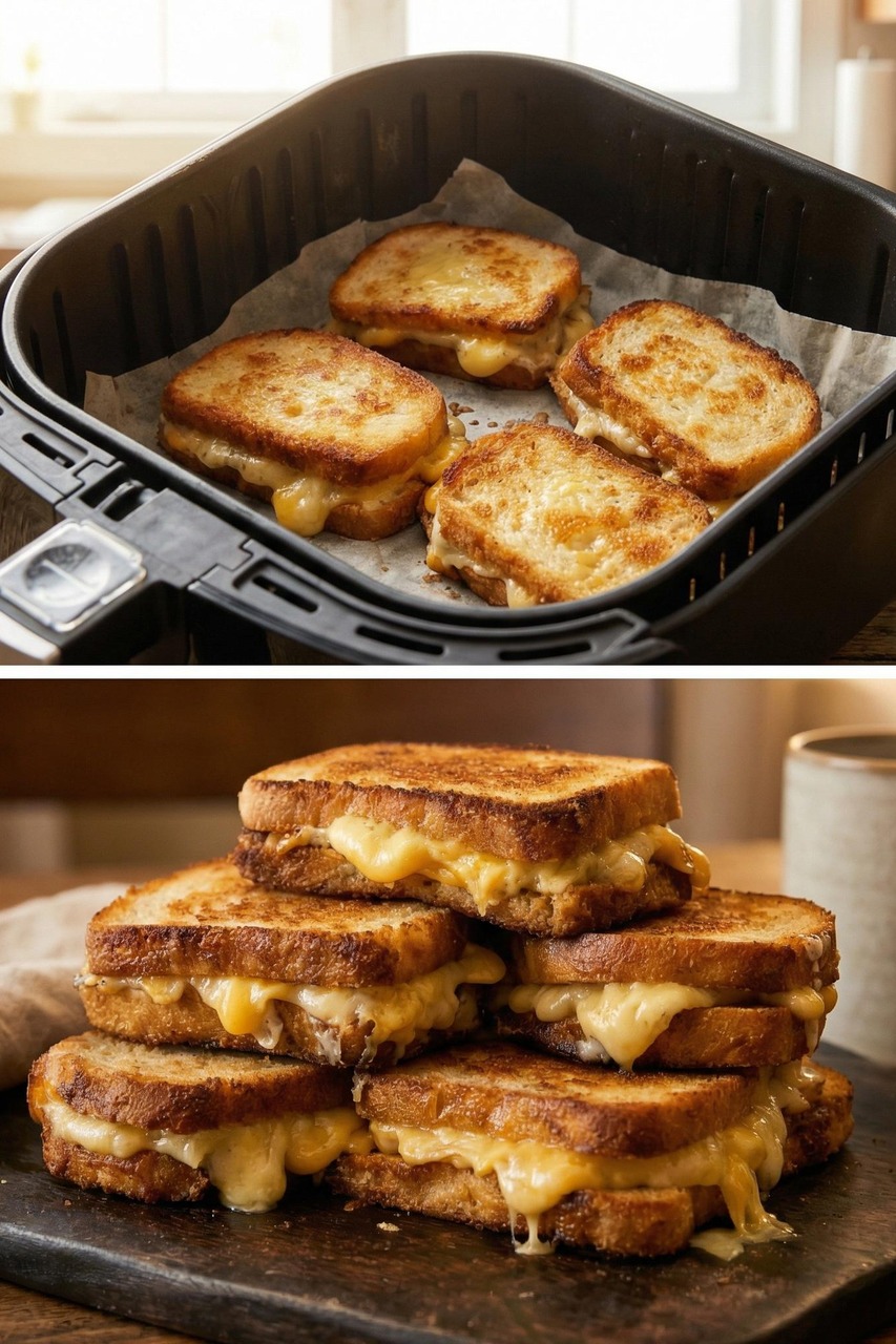 This Air Fryer Cheese Toast Turns Out Crispy, Gooey, and Addictively Good in Minutes
