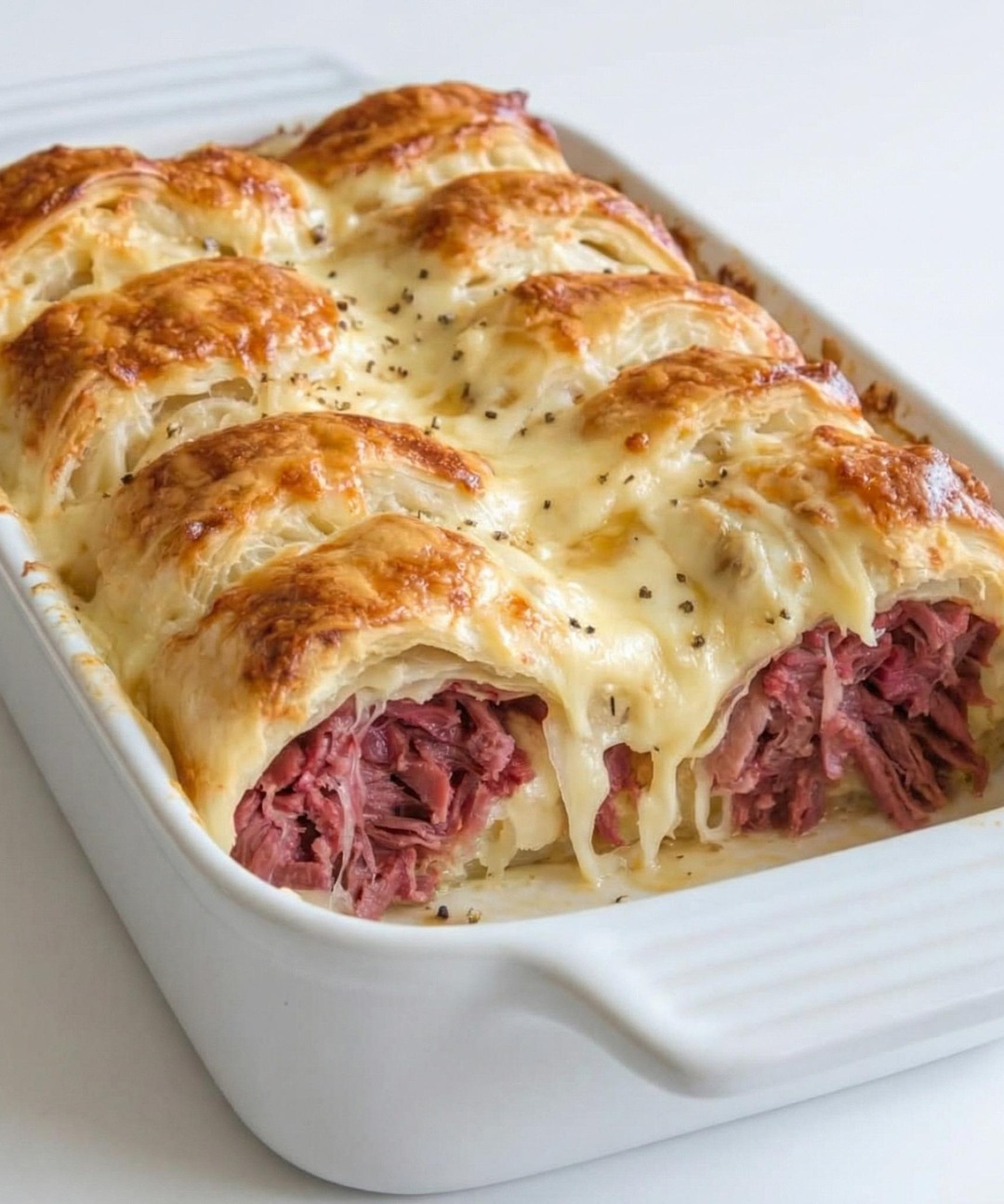 This Crescent Reuben Bake Turns a Classic Sandwich into an Effortless Family Favorite