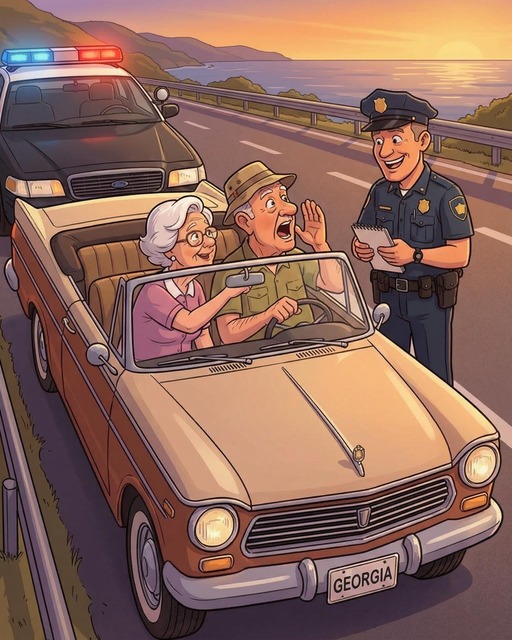 A Retirement Road Trip, a Traffic Stop, and the Funniest “Translation” Ever