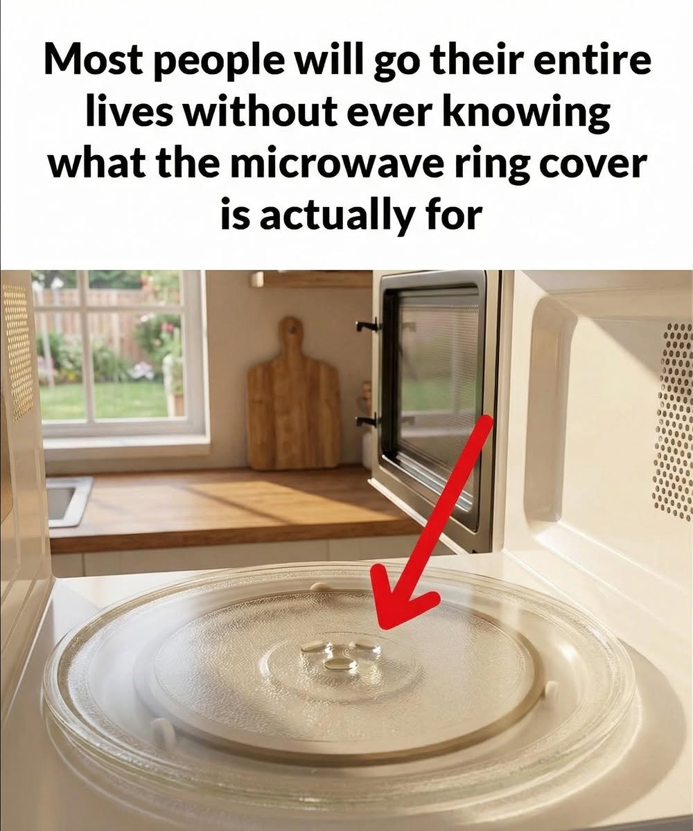 I Learned Something Surprising Today — That “Little Ring” in Your Microwave Actually Matters