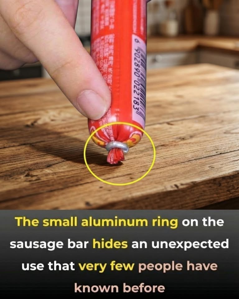 The Tiny Metal Ring on Sausage Sticks — And the Smart Reason It’s There