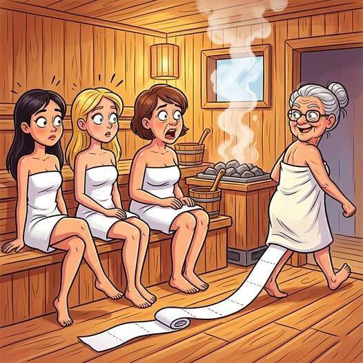 Four Women in a Sauna—What Happened Next Will Surprise You