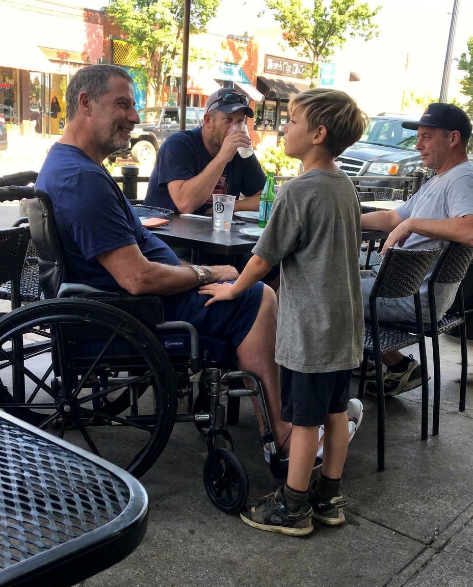 A Boy Walked up to My Wheelchair in a Crowded Café and Said He Could Make Me Walk Again – I Laughed, Until My Toes Moved After Twenty Silent Years