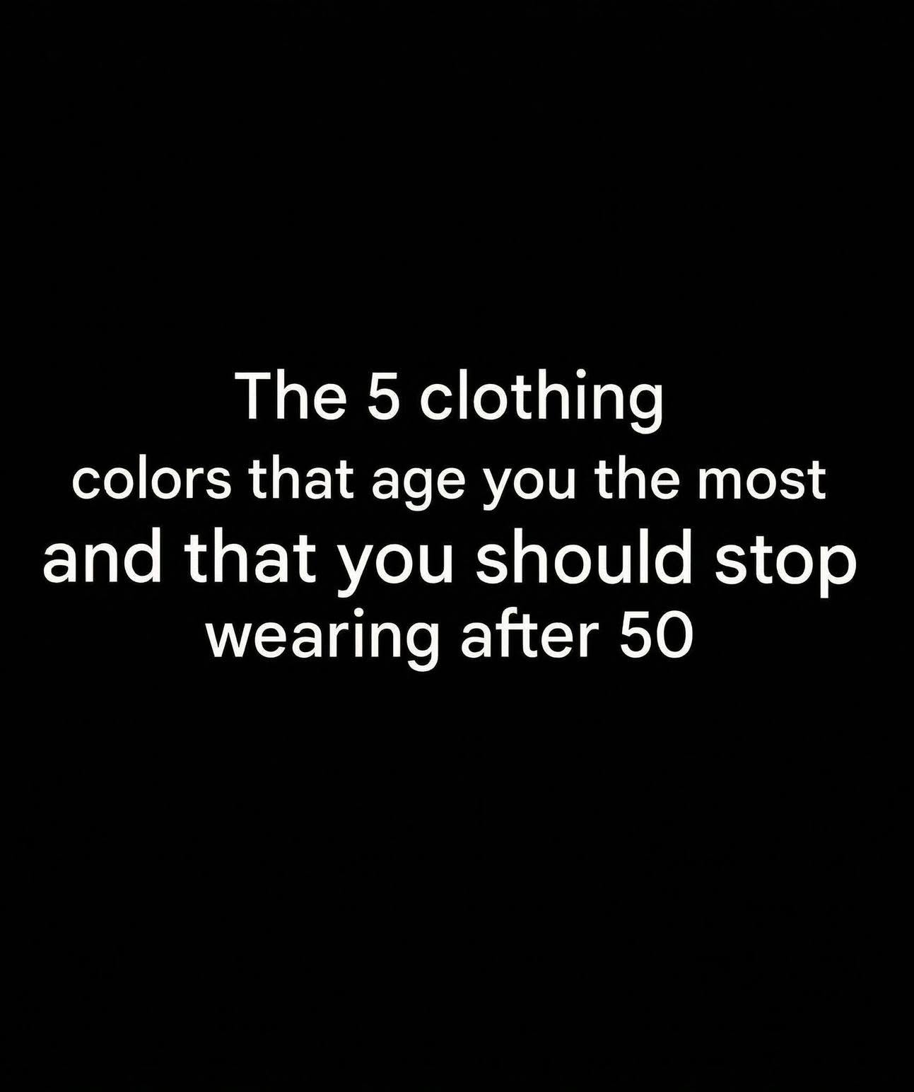 The Power of Color: How the Right Shades Can Instantly Brighten Your Look After 50