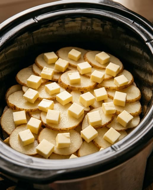Easy Slow Cooker Cheesy Potatoes That Everyone Will Ask For