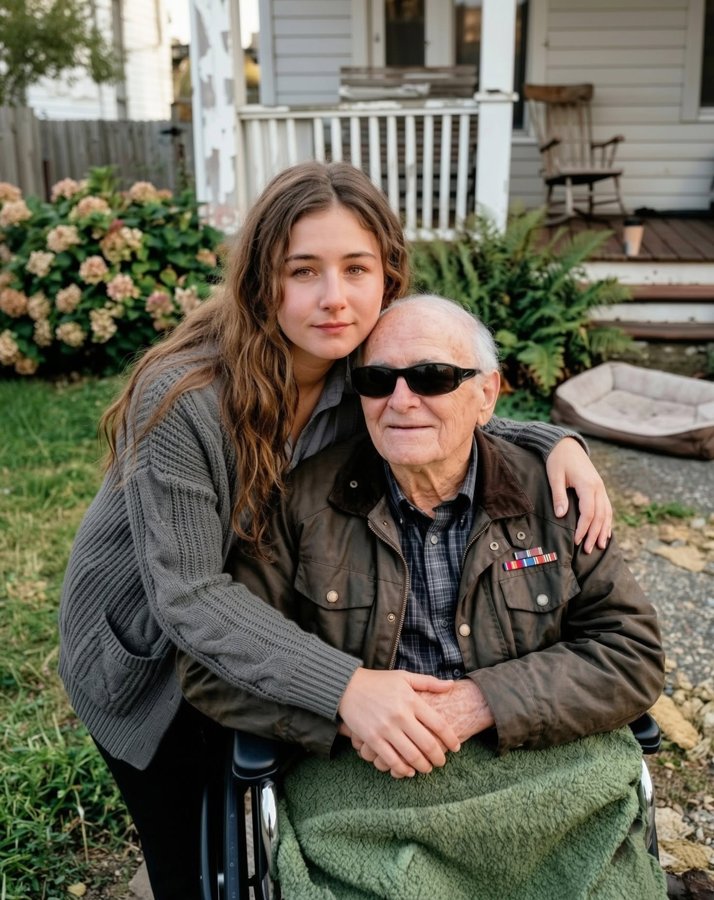 I Was Paid to Pretend to Be a Blind Veteran’s Granddaughter Every Sunday—But After He Passed Away, His Final Wish Changed My Life Forever