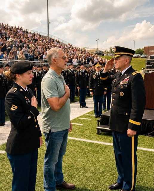 A General Stopped My Daughter’s Army Ceremony to Salute Me — All Because of the Old Leather Band on My Wrist