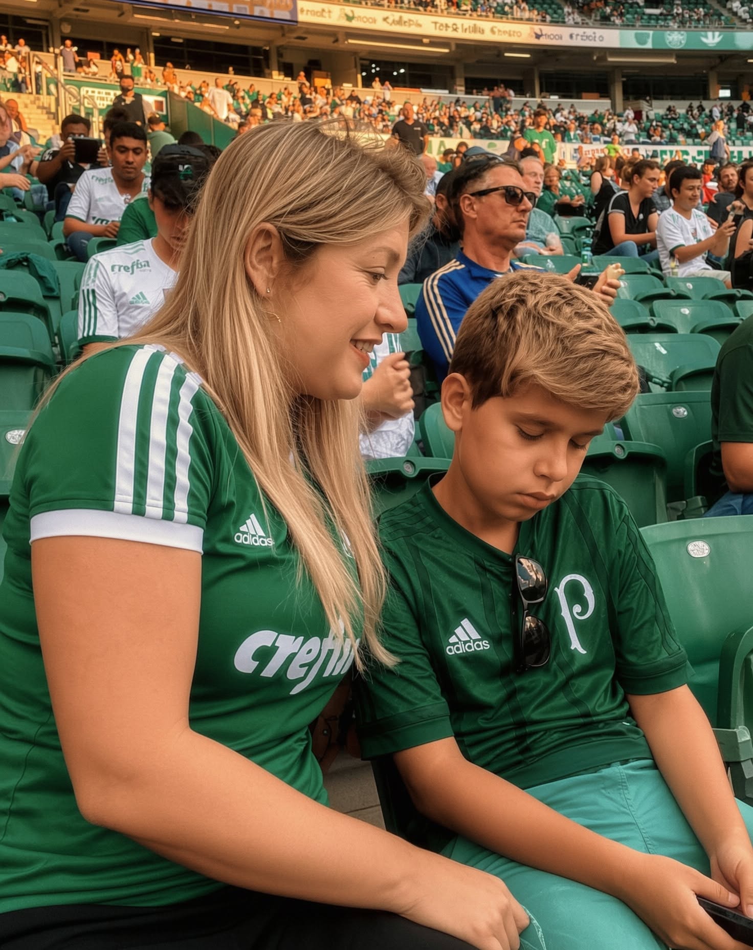 An Angry Fan Told a Mother and Her Blind Son to Leave the Game—Then Her Answer Silenced the Stadium