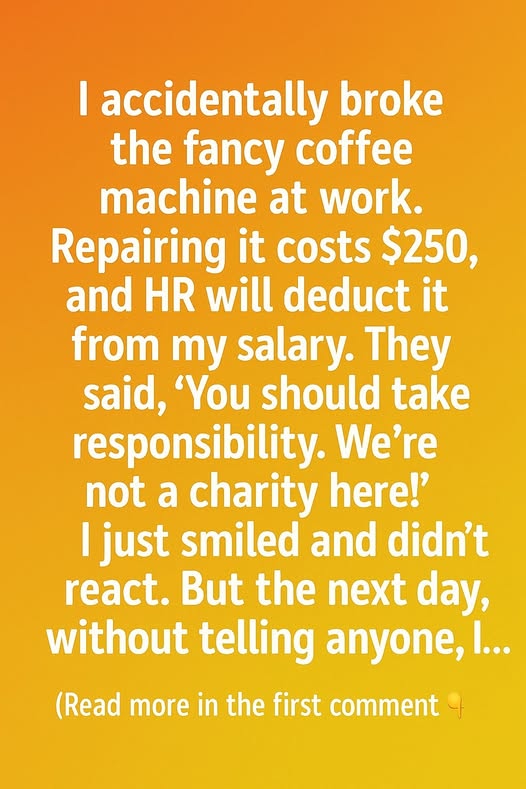 What Fixing the Office Coffee Machine Taught Me About Responsibility