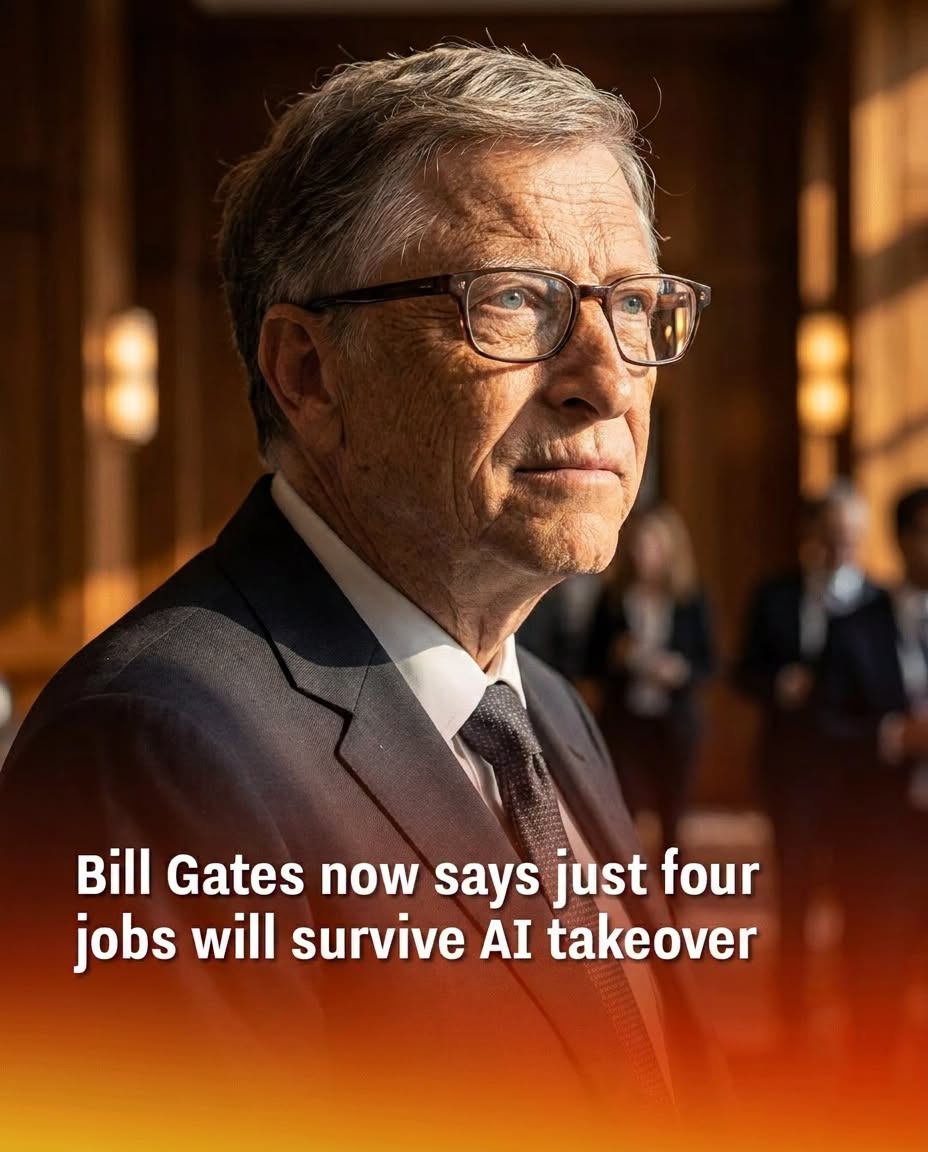 Bill Gates Says These Four Jobs May Be Hardest for AI to Replace