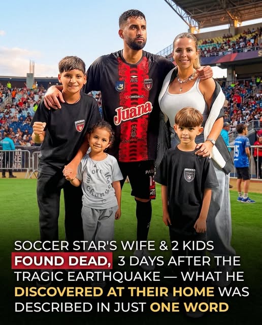 Soccer Star’s Final Family Photo — Then the Earthquake Search Ended