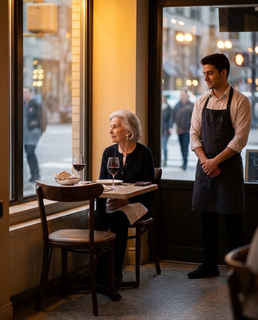 Our New Manager Tried to Move the Widow Who Dines With an Empty Chair — He Didn’t Know Who Was at the Corner Booth