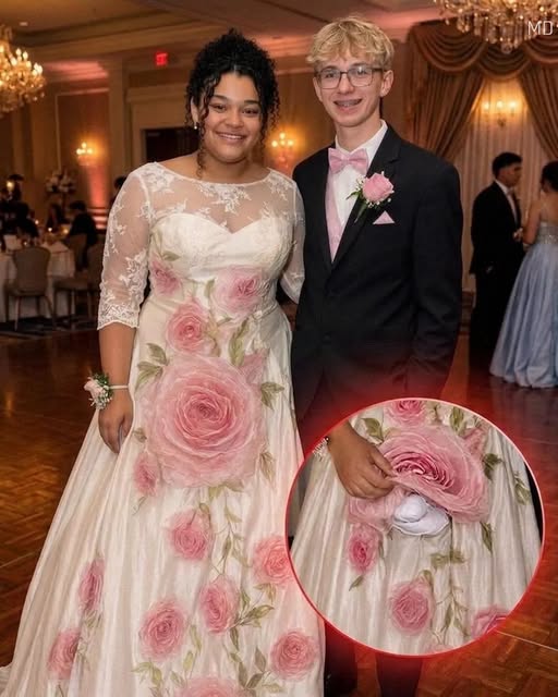 My Daughter’s Best Friend Created Her Dream Prom Dress—What Happened That Night Left the Entire Room Silent