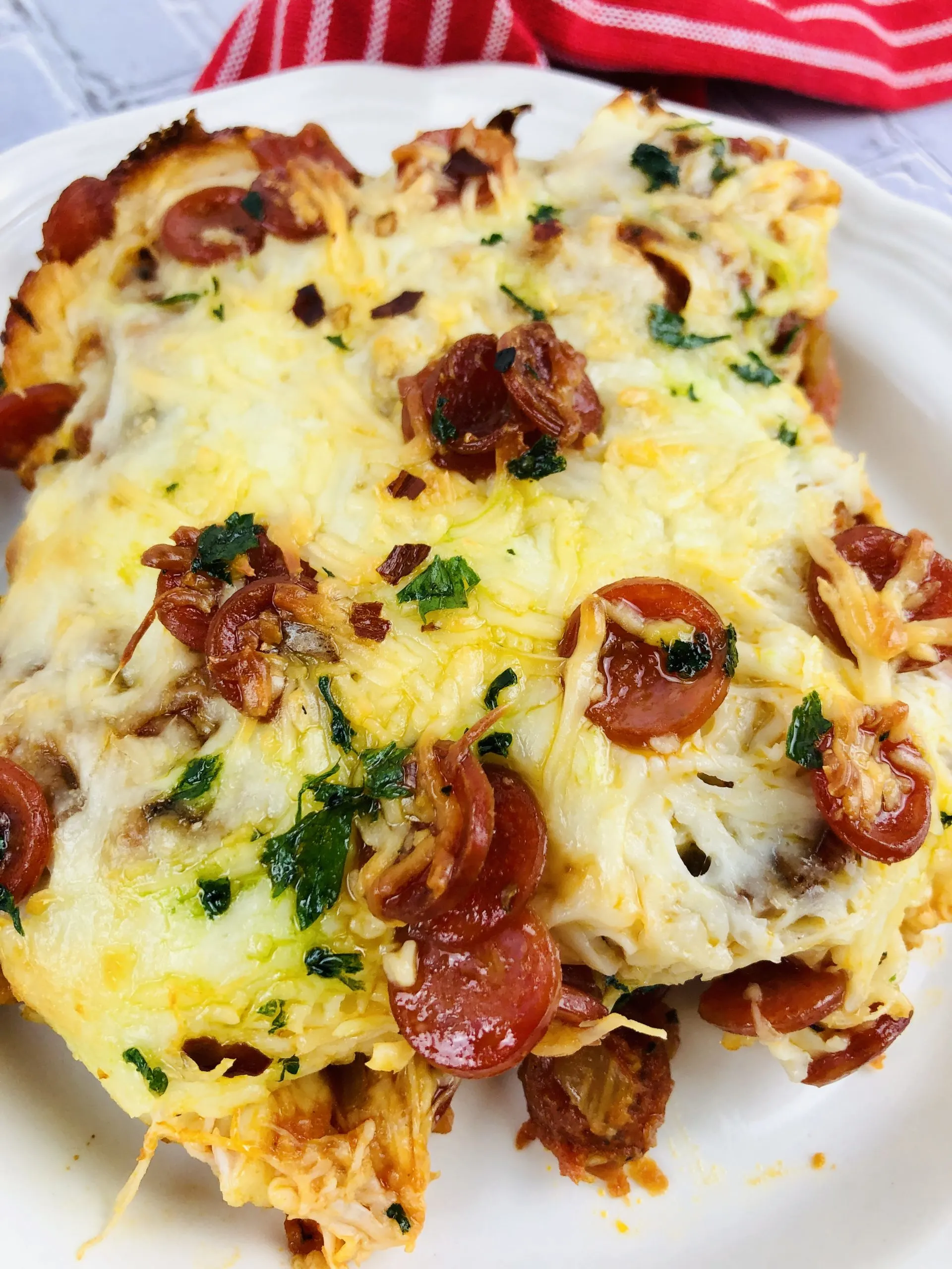 The Dish My Daughter-in-Law Made Once — Pepperoni Pizza Casserole