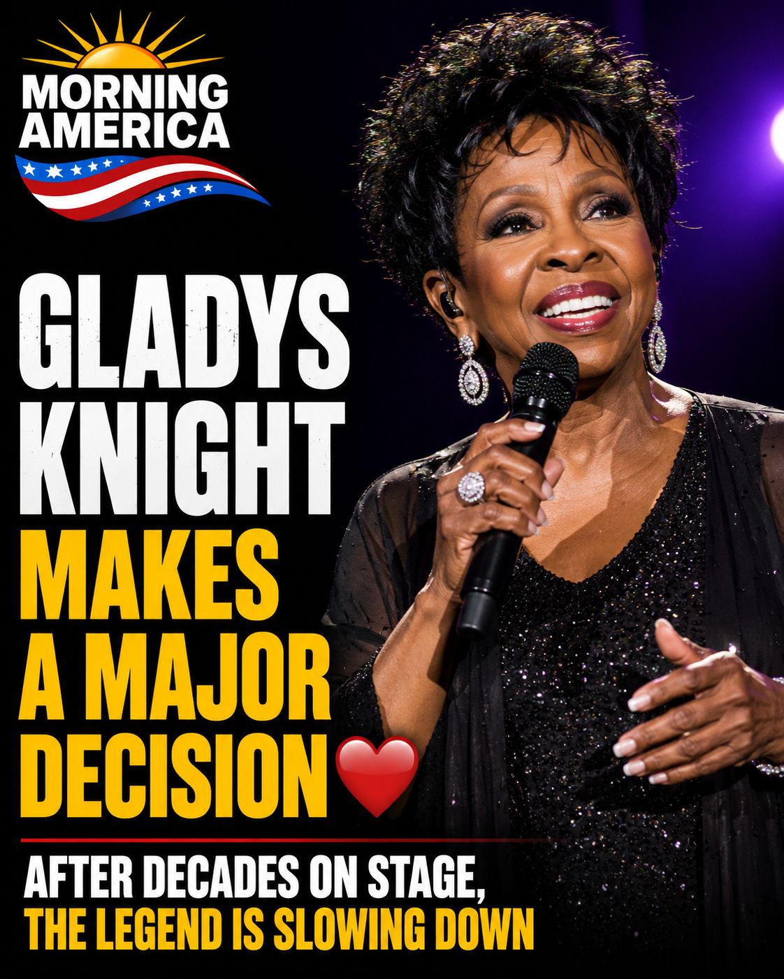 Gladys Knight Makes a Major Decision After Decades on Stage Gladys Knight Makes a Major Decision After Decades on Stage