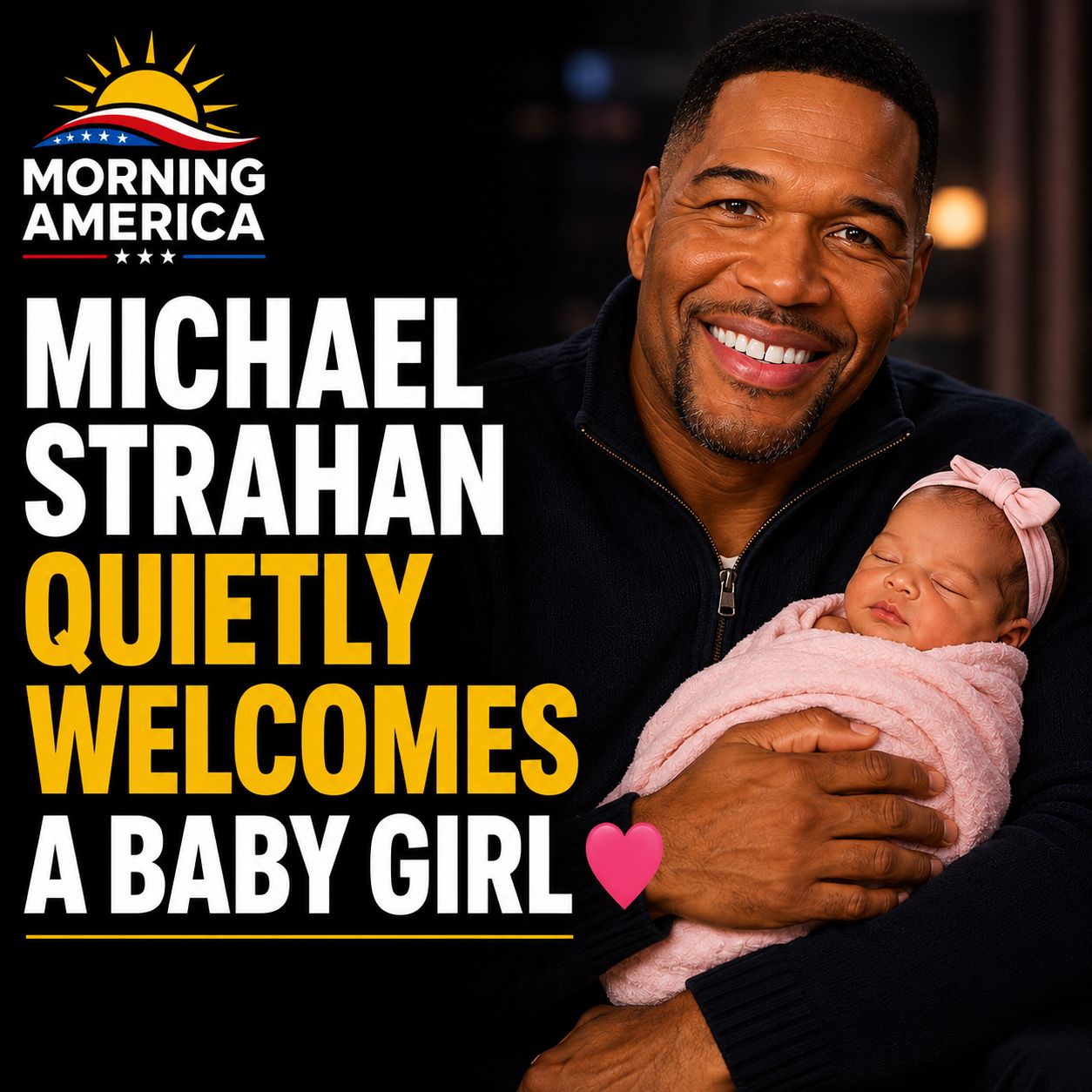 Michael Strahan Welcomes a Baby Girl as a Beautiful New Chapter Begins ❤️ Michael Strahan Welcomes a Baby Girl as a Beautiful New Chapter Begins ❤️