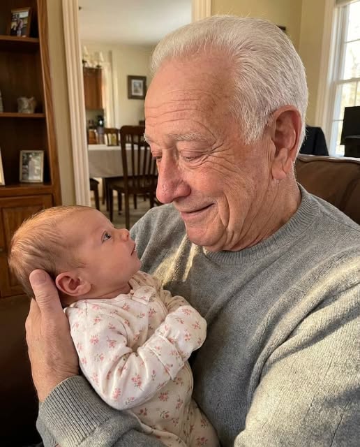 My Grandpa Met My Newborn and Burst Into Tears—Then I Learned Why Her Eyes Terrified Him