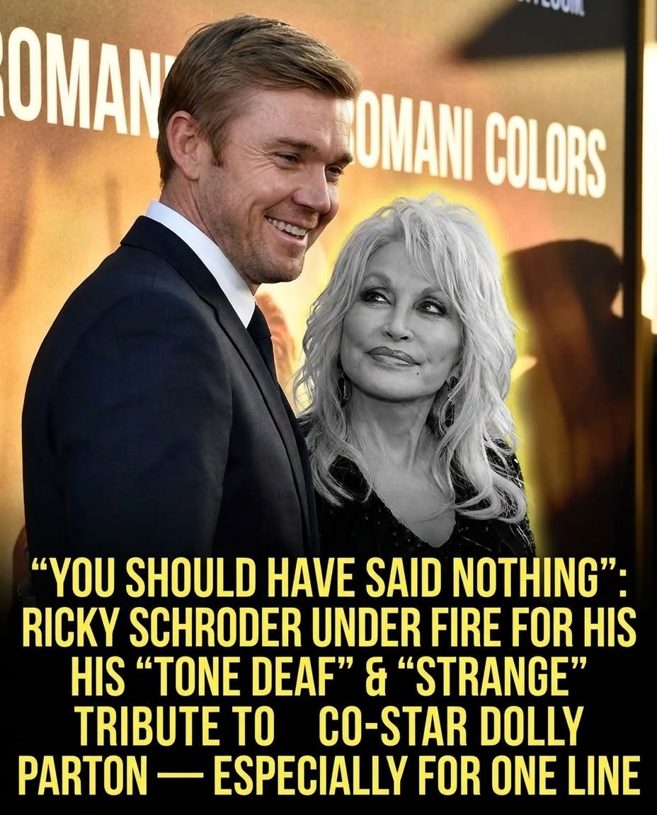 Ricky Schroder’s Dolly Parton Tribute Began With Gratitude—Then One Sentence Left Fans Furious Ricky Schroder’s Dolly Parton Tribute Began With Gratitude—Then One Sentence Left Fans Furious