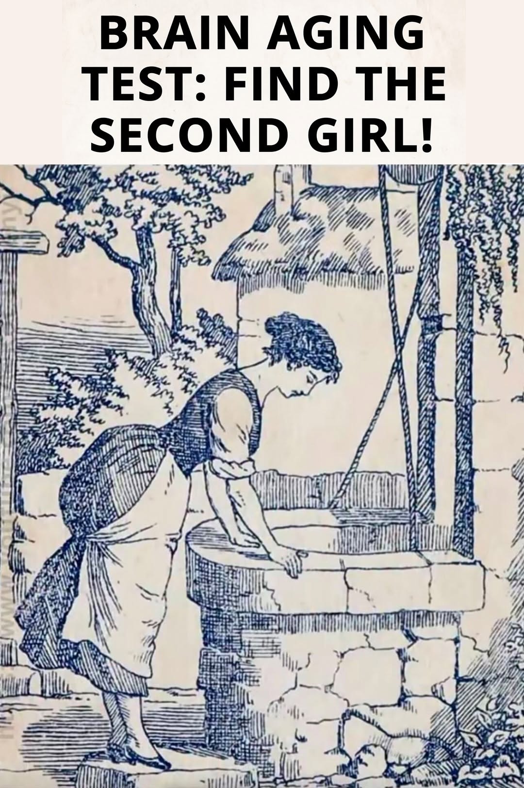 Brain Aging Test: Find the Second Girl!