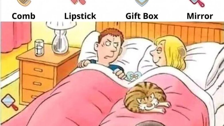 Can You Spot the 4 Secret Objects Hidden in This Bed?