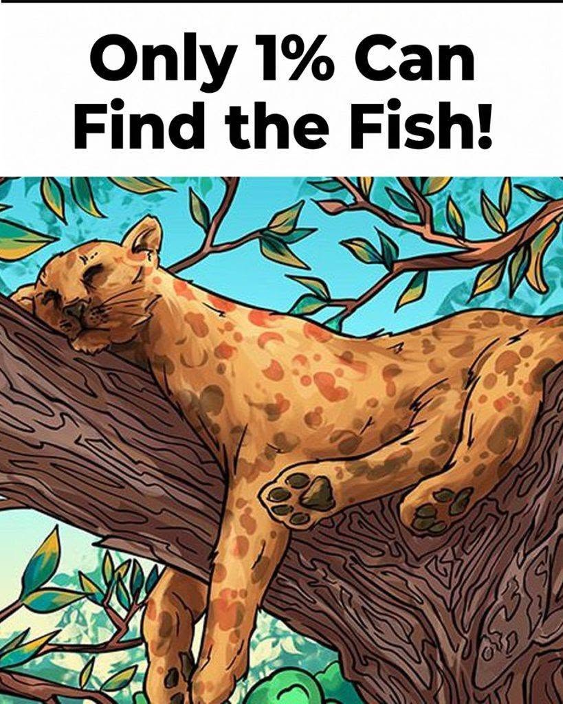 Only 1% Can Find the Fish! Only 1% Can Find the Fish!