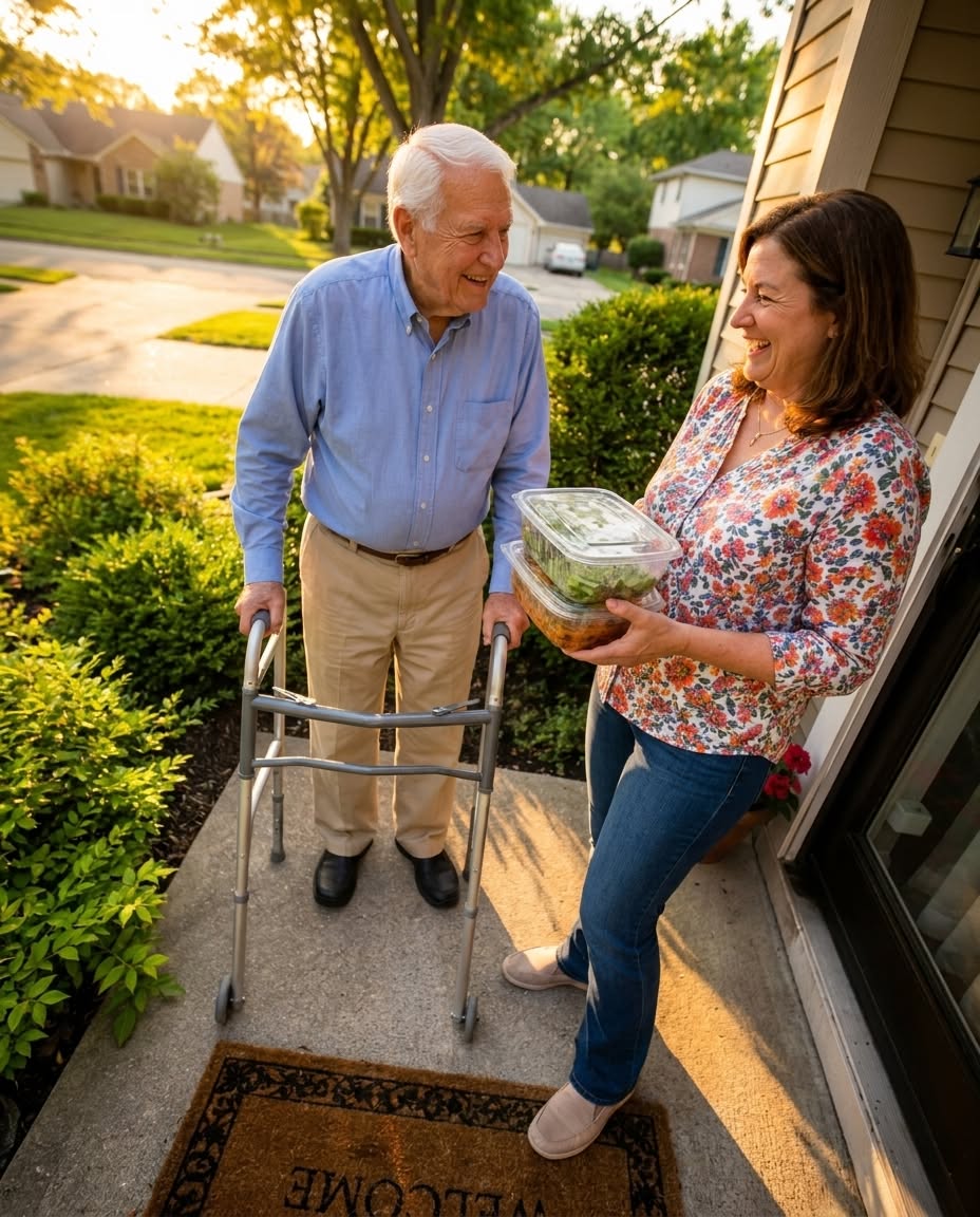 For 9 Years I Brought My Elderly Neighbor Meals and Medicine—Then His Final Letter Sent Me Straight to My Basement