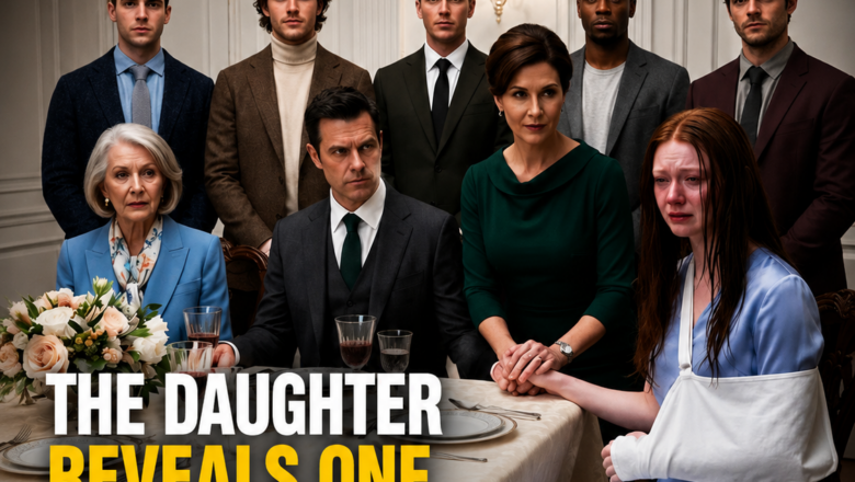 I Arrived for Sunday Dinner and Found My Daughter Serving Everyone With One Arm in a Sling. Her Mother-in-Law Mocked Her, and Her Husband Said, “She Knows the Rules Now.” I Stayed Calm, Sat Beside Her, and Made One Quiet Call That Changed Everything.
