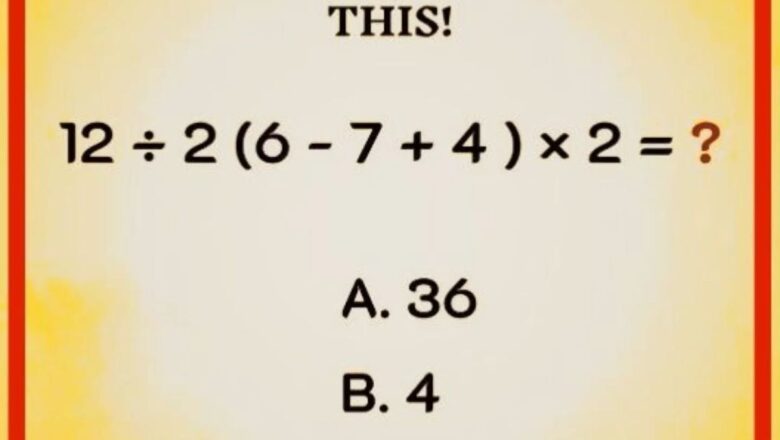 The Tricky Math Puzzle