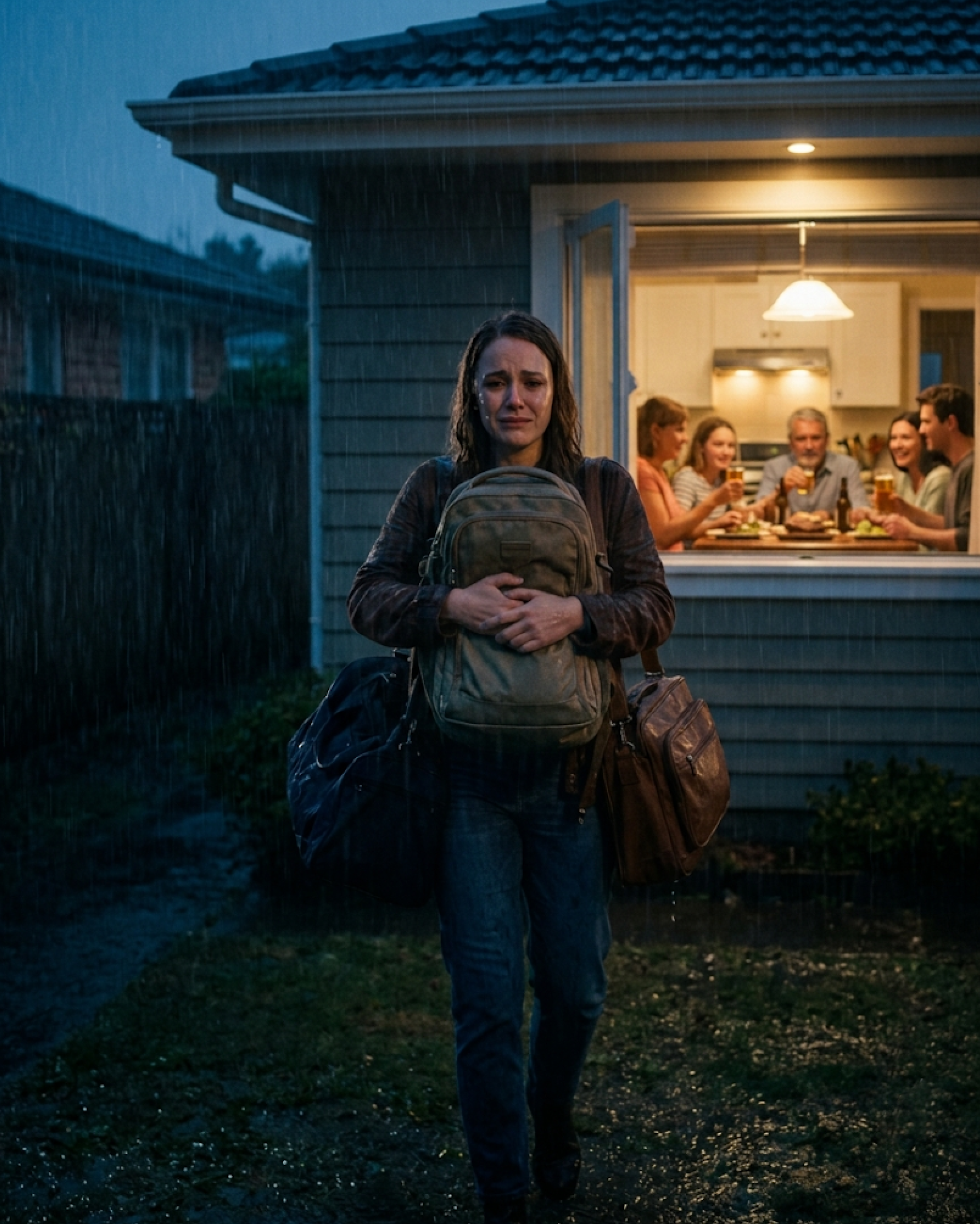 I came back early after 5 years working in Alaska and found my wife and kids living in the basement while my mother enjoyed the house upstairs