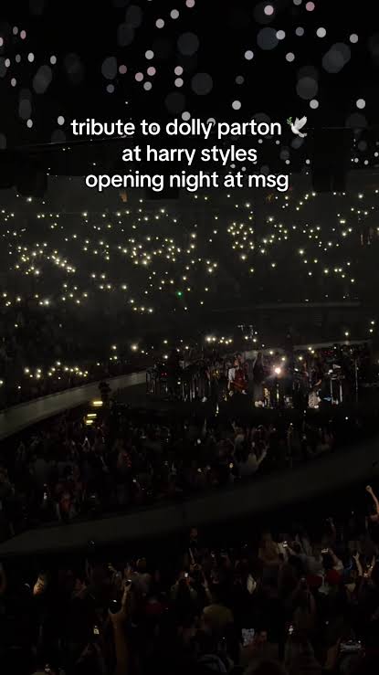 Harry Styles Pauses His Madison Square Garden Show for Dolly Parton — Then Thousands Light Up the Arena Harry Styles Pauses His Madison Square Garden Show for Dolly Parton — Then Thousands Light Up the Arena