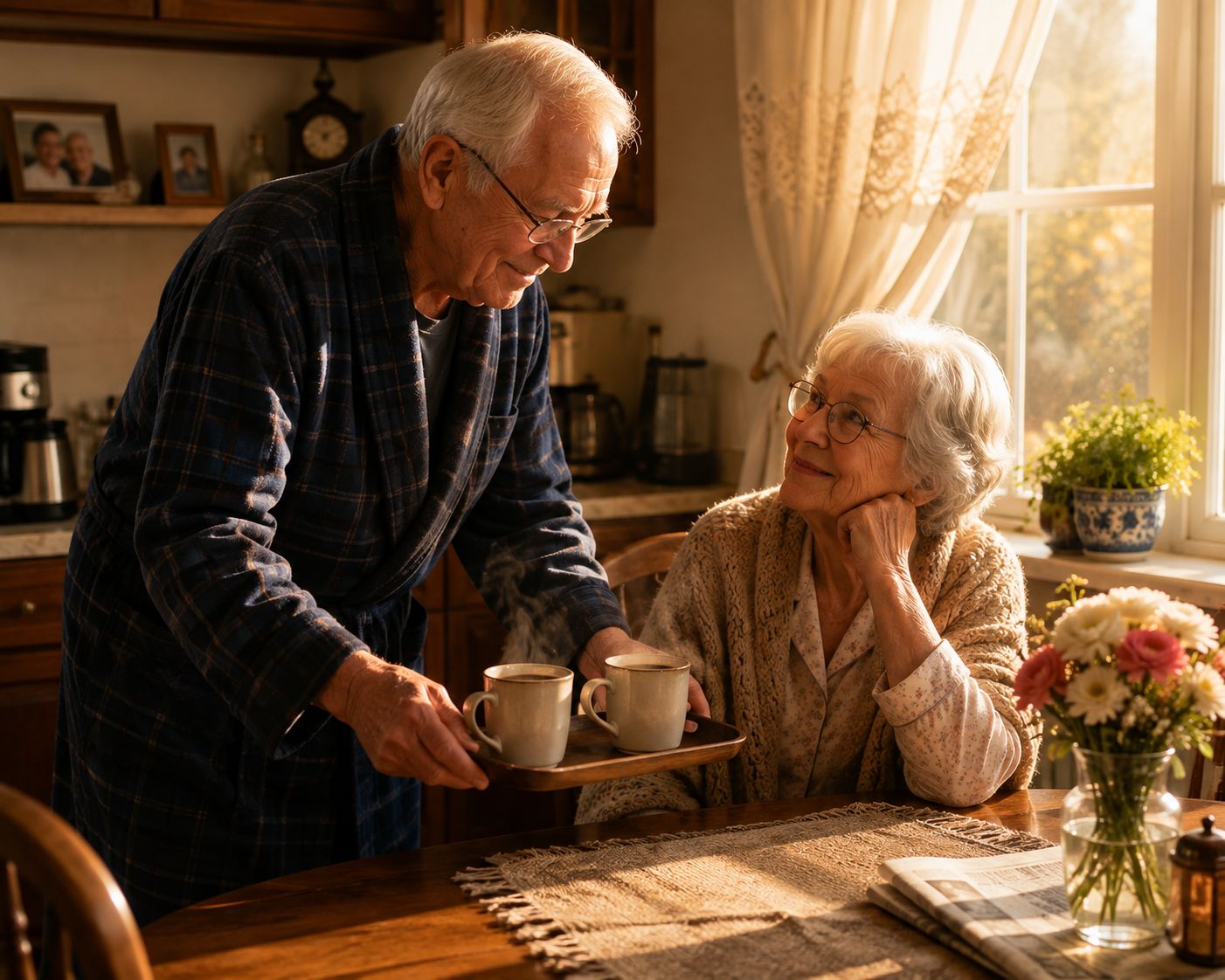 After 52 Years of Marriage, He Still Brings Her Coffee Every Morning After 52 Years of Marriage, He Still Brings Her Coffee Every Morning