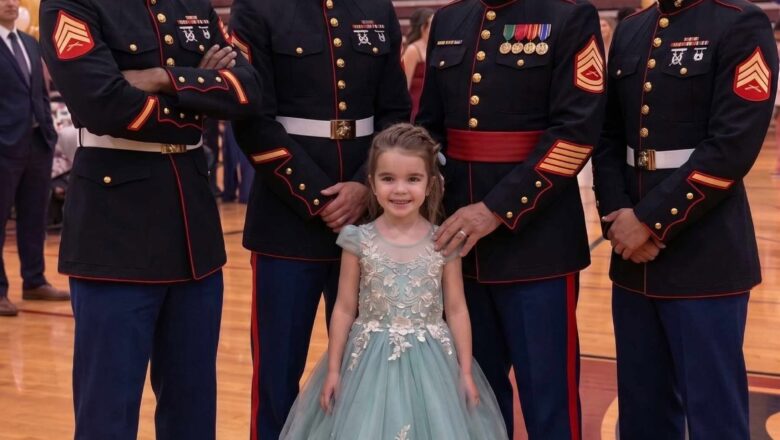 My Daughter Was Crying Alone at the Father-Daughter Dance — Until a Dozen Marines Walked In and Changed Everything