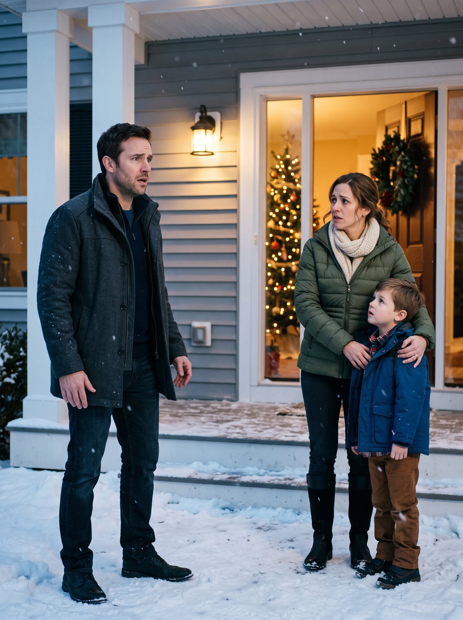 I went to my ex-wife’s house on Christmas Eve, seven years after our divorce, hoping to apologize and finally admit I had been wrong about her. Instead, a little boy appeared behind her and stared at me with eyes that looked exactly like mine. When I asked his age, she quietly said, “Seven.” I thought that answer was the biggest shock waiting for me—until she brought out a letter with my name on it. I went to my ex-wife’s house on Christmas Eve, seven years after our divorce, hoping to apologize and finally admit I had been wrong about her. Instead, a little boy appeared behind her and stared at me with eyes that looked exactly like mine. When I asked his age, she quietly said, “Seven.” I thought that answer was the biggest shock waiting for me—until she brought out a letter with my name on it.