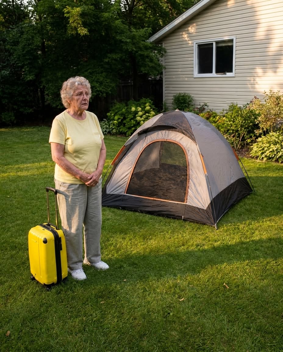My Daughter-in-Law Made Me Sleep in a Tent — Then My Son Came Home a Day Early My Daughter-in-Law Made Me Sleep in a Tent — Then My Son Came Home a Day Early
