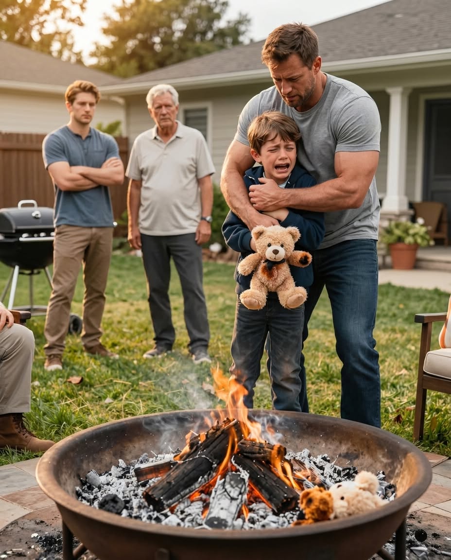 My Brother Burned My Son’s Favorite Toys at a Family BBQ—The Next Day, Dad Asked Me to Save His Job My Brother Burned My Son’s Favorite Toys at a Family BBQ—The Next Day, Dad Asked Me to Save His Job