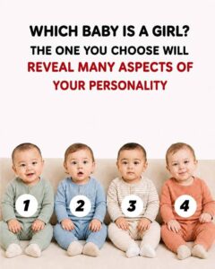 Which Baby Is a Girl? The One You Choose Will Reveal Many Aspects of Your Personality