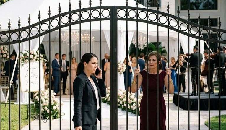 I came home to find a wedding in my own garden. My mother-in-law never expected my next movve.