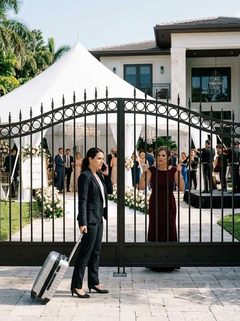 I came home to find a wedding in my own garden. My mother-in-law never expected my next movve.