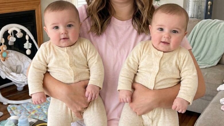 My husband left me alone with our 6-month-old twins for a fishing trip with his friends — he came home smiling, but his smile vanished the moment he opened the door