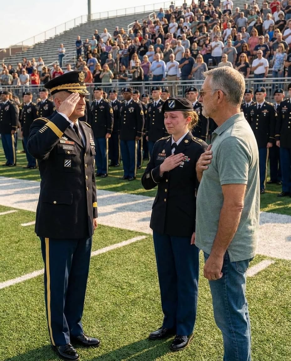 A Three-Star General Saluted the Truck Driver at My Daughter’s Army Ceremony—Then He Asked About the Worn Band on My Wrist A Three-Star General Saluted the Truck Driver at My Daughter’s Army Ceremony—Then He Asked About the Worn Band on My Wrist