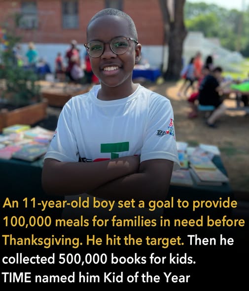 He Was Only 11 When He Helped Provide 100,000 Meals — Then He Set an Even Bigger Goal