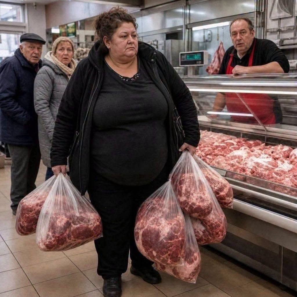 Every Day, an Elderly Woman Bought 60 Kilos of Beef