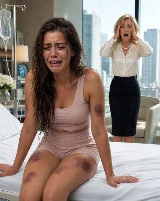 My mother-in-law beat me until I could barely….