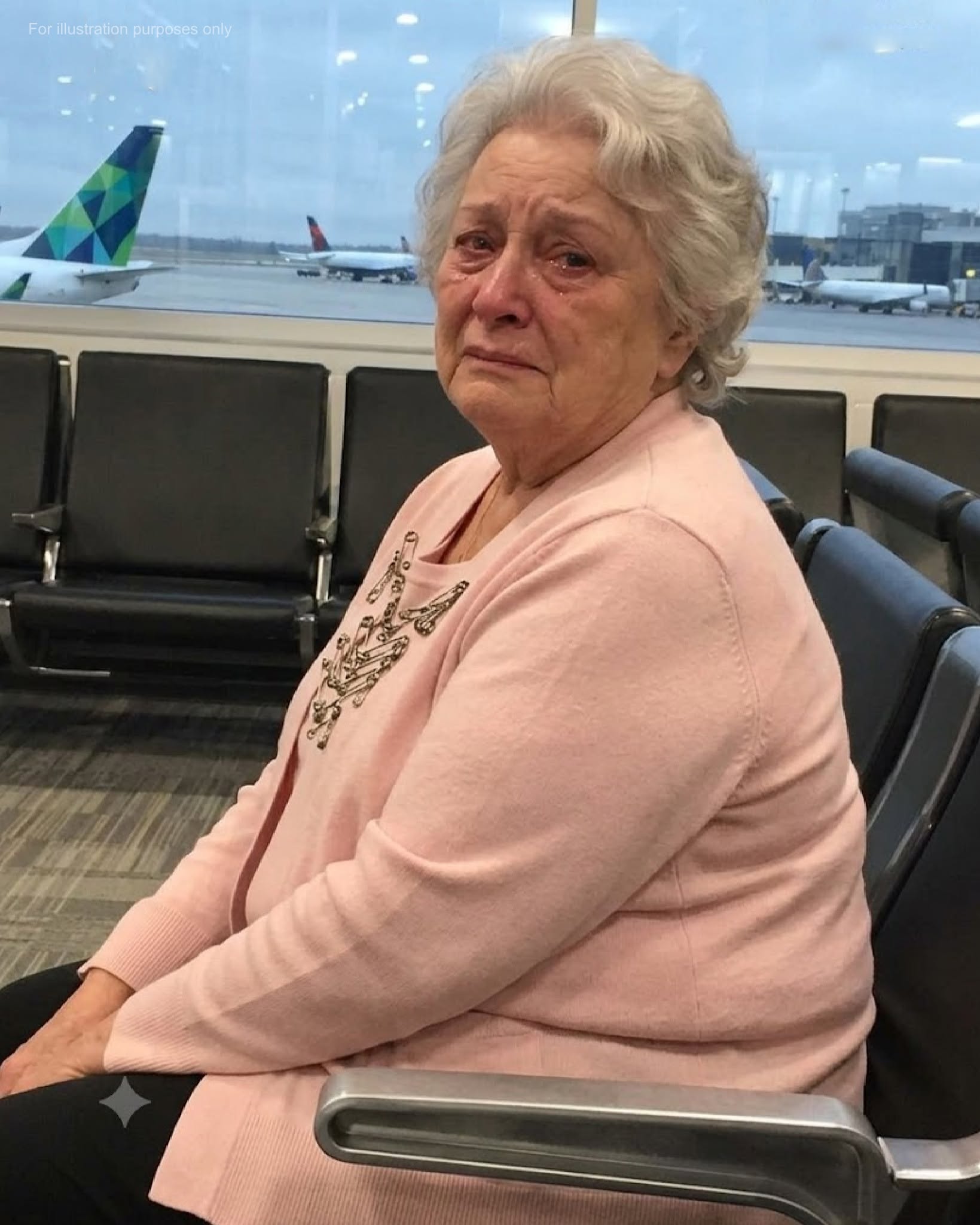My family refused to pick me up from the airport after I buried my husband overseas — the next evening, they saw something on the news they never expected